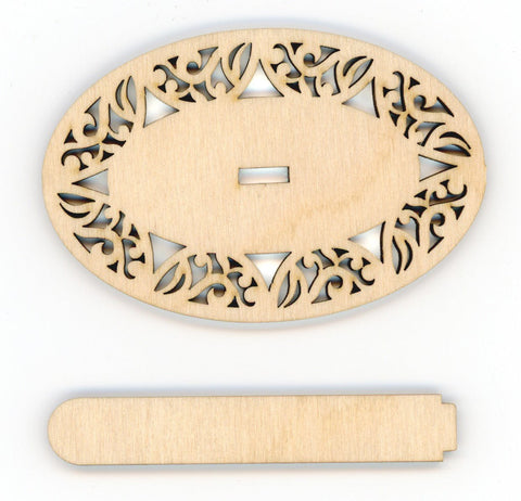 Mini siuvinėjimo stovas — 9×6 cm pagrindas su 8 cm koteliu - kaSiulai.lt