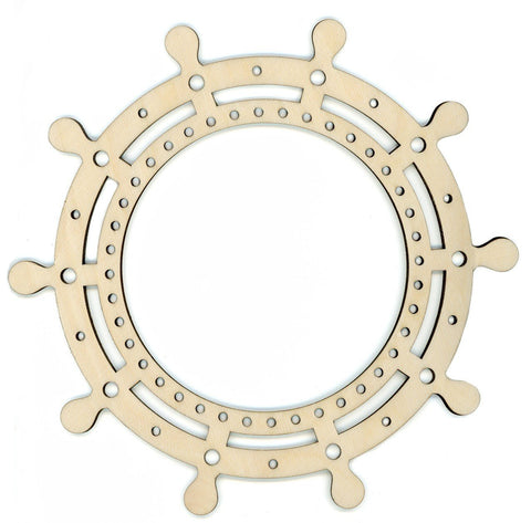 MP Studia fanerinis siuvinėjimo rėmelis Vairas, 4 mm — 23,5×23,5 ir 13×13 cm - kaSiulai.lt