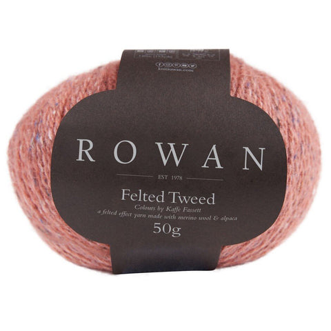 Persikas Nr.: 212 - ROWAN FELTED TWEED siūlai. (Merino ir alpakos vilna) - kaSiulai.lt