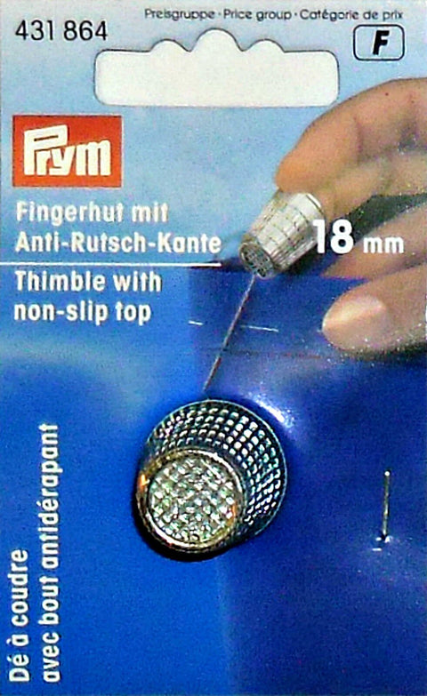 Plieninis antpirštis, 18 mm - kaSiulai.lt