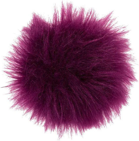 Pomponai, violetiniai 10 vnt. - kaSiulai.lt