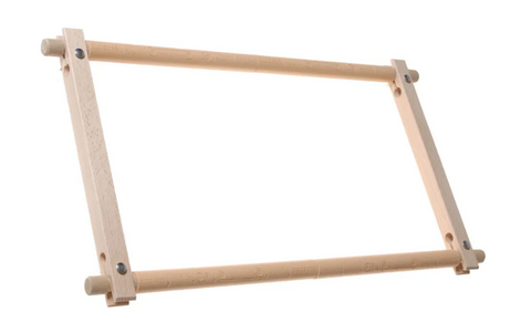 Reguliuojamas siuvinėjimo rėmelis Easy Clip 61×22 cm gobelenui ir kryželiui