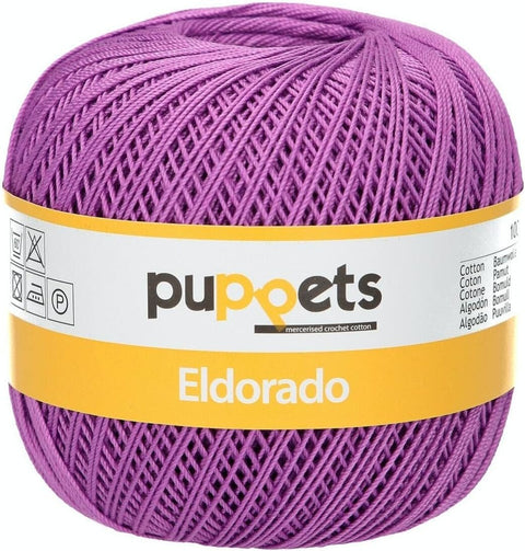 Puppets Eldorado Nr.10 Violetinė 50g - kaSiulai.lt