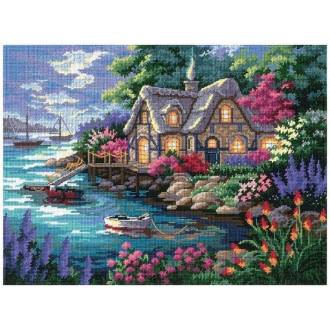 Ramybė (41 x 30 cm) - DIMENSIONS siuvinėjimo kryželiu rinkinys - kaSiulai.lt