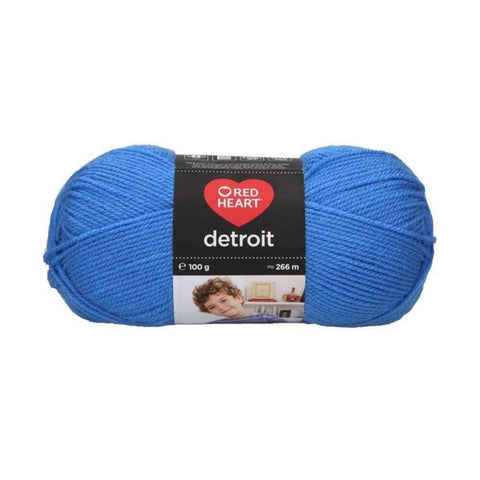 Red Heart DETROIT Žydra 100g - kaSiulai.lt