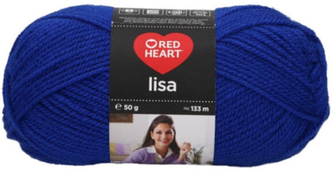RED HEART LISA - spalva 00133 - 50 g (10 vnt. pakuotė) - kaSiulai.lt