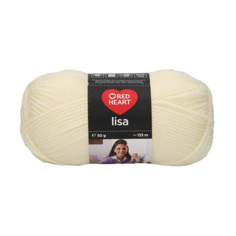 RED HEART LISA - spalva 00288 - 50 g (10 vnt. pakuotė) - kaSiulai.lt