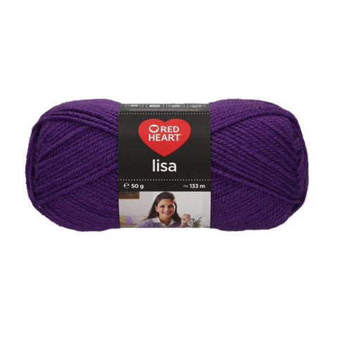 RED HEART LISA - spalva 08303 - 50 g (10 vnt. pakuotė) - kaSiulai.lt