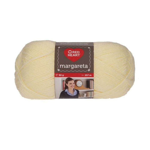 Red Heart MARGARETA Vanilė 50g - kaSiulai.lt