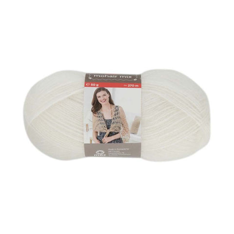 Red Heart Mohair Mix Balta 50g - kaSiulai.lt