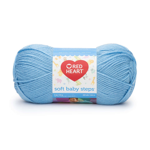 Red Heart SOFT BABY STEPS Mėlyna 100 g - kaSiulai.lt