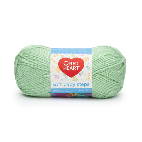 Red Heart SOFT BABY STEPS Žalia 100 g - kaSiulai.lt