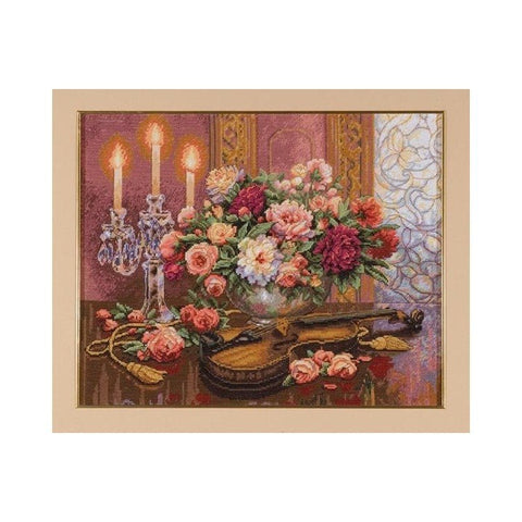 Romantika (41 x 33 cm) - DIMENSIONS siuvinėjimo kryželiu rinkinys - kaSiulai.lt