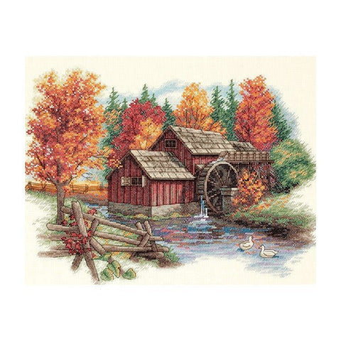 Ruduo (36 x 28 cm) - DIMENSIONS siuvinėjimo kryželiu rinkinys - kaSiulai.lt