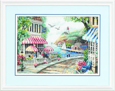 Ryto kava (36 x 25 cm) - DIMENSIONS siuvinėjimo kryželiu rinkinys - kaSiulai.lt