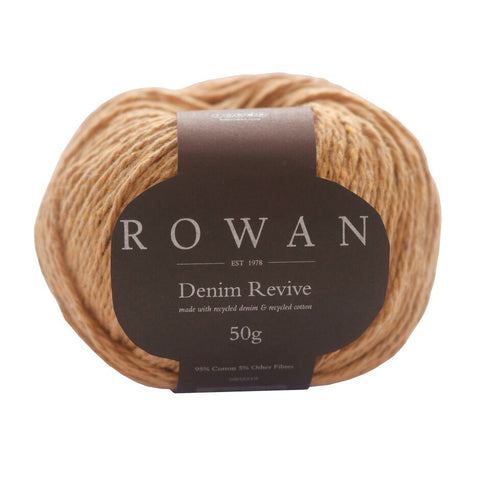 Sand Nr.: 218 - ROWAN DENIM REVIVE siūlai. (95 % medvilnė) - kaSiulai.lt