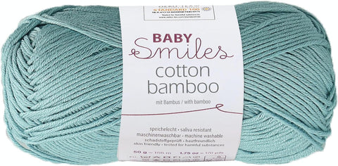 Schachenmayr Baby Smiles Cotton Bamboo - spalva 01067 - 50g. (10 vnt. pakuotė) - kaSiulai.lt