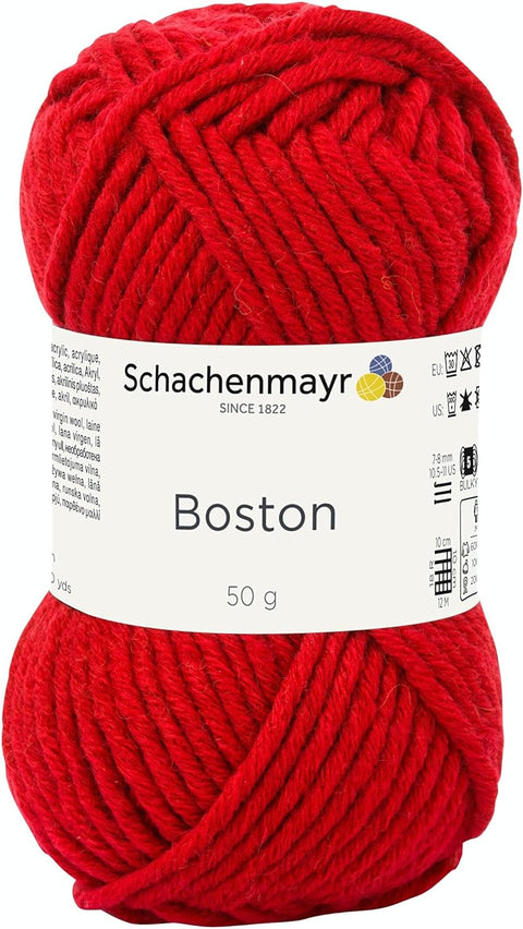Schachenmayr Boston, spalva 00031 - 50g. (10 vnt. pakuotė) - kaSiulai.lt