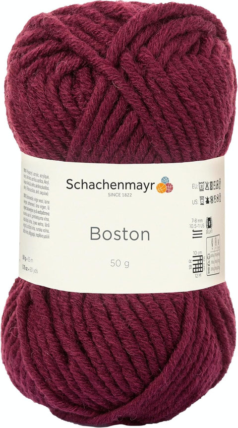 Schachenmayr Boston - spalva 00132 - 50g. (10 vnt. pakuotė) - kaSiulai.lt