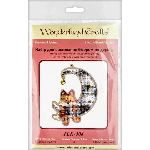 PRECIOSA faneros siuvinėjimo karoliukais rinkinys – Wonderland Crafts