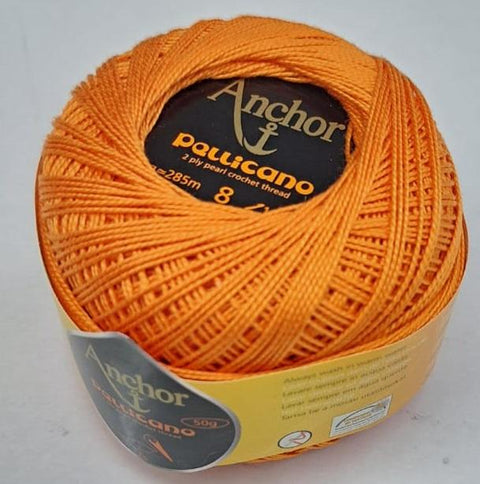 Siūlai nėrimui ANCHOR PELLICANO 8 - spalva 00329 - 50g. (4vnt pakuotė) - kaSiulai.lt