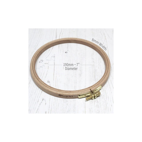Siuvinėjimo lankelis NURGE 19cm 100-4 - kaSiulai.lt