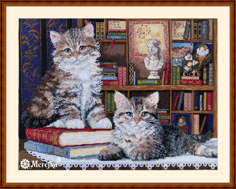 Merejka Romeo ir Džiuljeta – kryželių rinkinys (Zweigart Aida 16, 33 DMC, 34,5×26 cm)