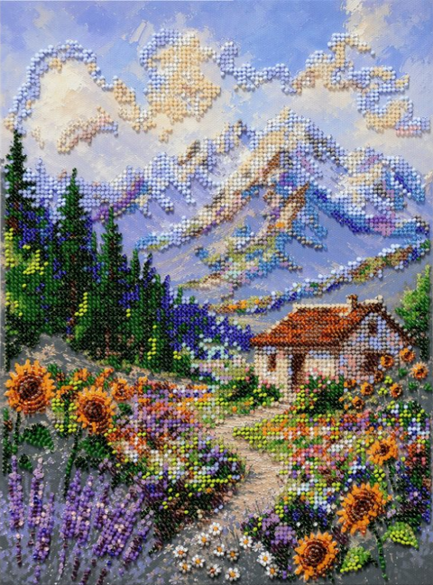 Siuvinėjimo karoliukais rinkinys „Takas į svajonę“ 22 x 33 cm