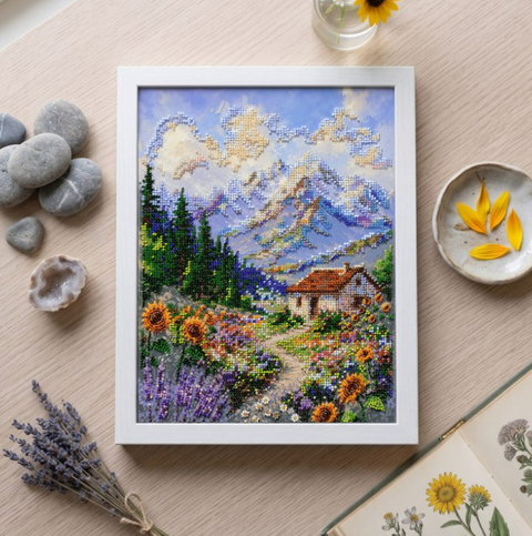 Siuvinėjimo karoliukais rinkinys „Takas į svajonę“ 22 x 33 cm