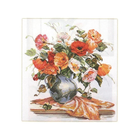 Siuvinėjimo rinkinys Alisa "Aguonų žiedukai" 2-11 (35x39 cm) - kaSiulai.lt