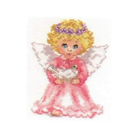 Siuvinėjimo rinkinys Alisa "Angeliukas" 0-65 (12x14 cm) - kaSiulai.lt