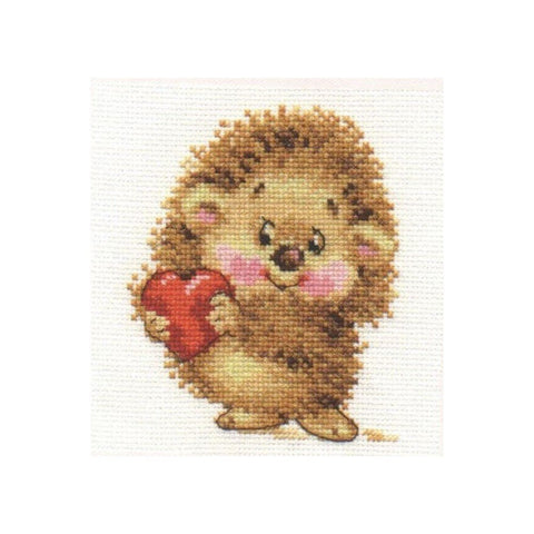 Siuvinėjimo rinkinys Alisa "Čia tau!" 0-91 (10x12 cm) - kaSiulai.lt