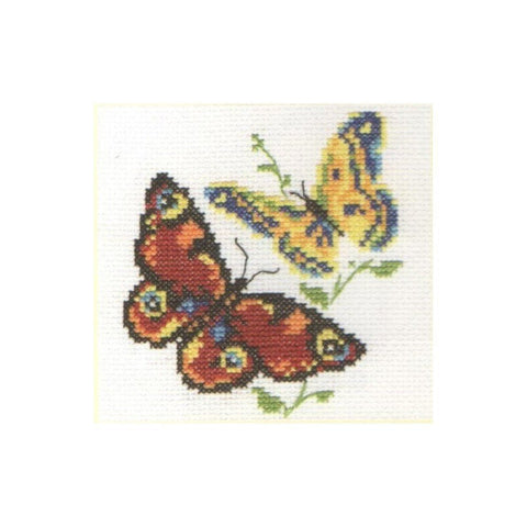 Siuvinėjimo rinkinys Alisa "Drugeliai" 0-50 (10x11 cm) - kaSiulai.lt