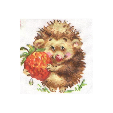 Siuvinėjimo rinkinys Alisa "Ežiukas" 0-51 (11x12 cm) - kaSiulai.lt