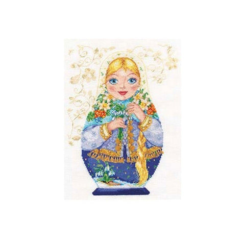 Siuvinėjimo rinkinys Alisa "Ilgakasė" 6-04 (19x26 cm) - kaSiulai.lt