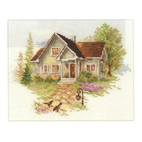 Siuvinėjimo rinkinys Alisa "Jaukūs namai" 3-20 (18x14 cm) - kaSiulai.lt