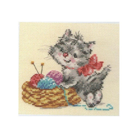 Siuvinėjimo rinkinys Alisa "Katuko svajonė" 0-97 (13x12cm) - kaSiulai.lt