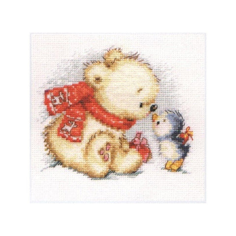 Siuvinėjimo rinkinys Alisa "Labas! Kas tu?" 0-121 (13x12 cm) - kaSiulai.lt