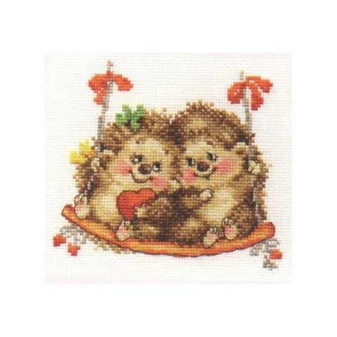 Siuvinėjimo rinkinys Alisa "Meilučiai" 0-115 (14x13 cm) - kaSiulai.lt