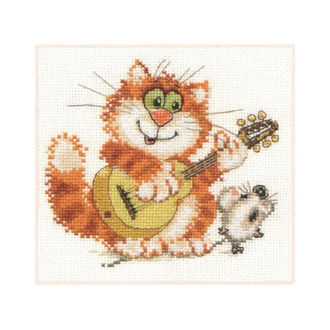 Siuvinėjimo rinkinys Alisa "Muzikantai" 0-112 (14x13 cm) - kaSiulai.lt