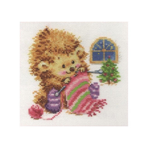Siuvinėjimo rinkinys Alisa "Nesakysiu ką mezgu" 0-120 (13x13 cm) - kaSiulai.lt