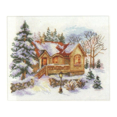 Siuvinėjimo rinkinys Alisa "Šiltas prieglobstis" 3-22 (18x14 cm) - kaSiulai.lt