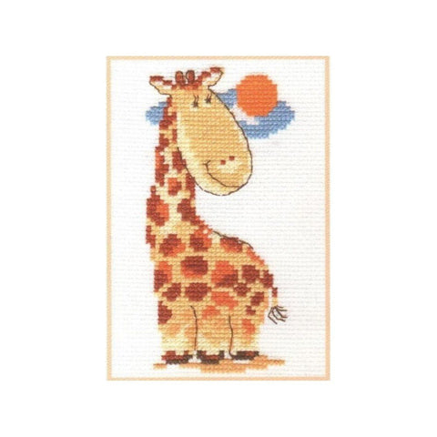 Siuvinėjimo rinkinys Alisa "Žirafiukas" 0-39 (7x13 cm) - kaSiulai.lt