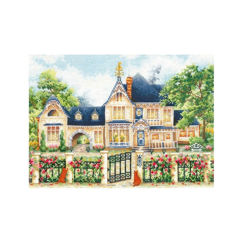 Siuvinėjimo rinkinys Andriana English Manor SANA-05 29x21cm - kaSiulai.lt
