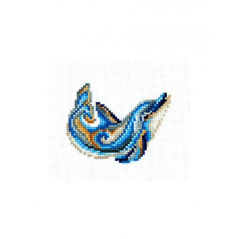 Siuvinėjimo rinkinys Andriana Figurines Dolphin SANS-31 12X10cm - kaSiulai.lt