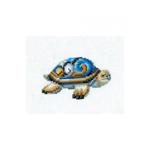 Siuvinėjimo rinkinys Andriana Figurines Turtle SANS-41 12X10cm - kaSiulai.lt