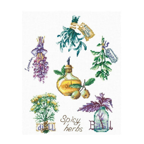 Siuvinėjimo rinkinys Andriana Spicy Herbs SANP-46 24.5x30cm - kaSiulai.lt