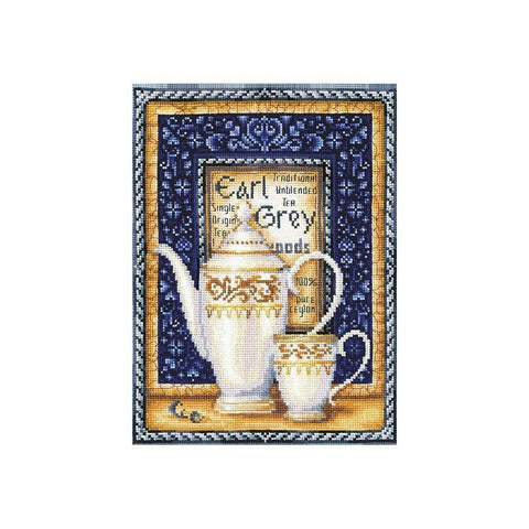 Siuvinėjimo rinkinys Andriana Tea Collection. Earl Gray SANK-38 20x26.5cm - kaSiulai.lt