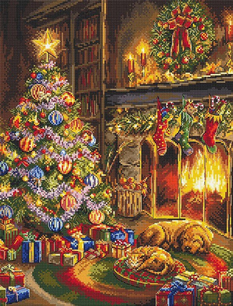 Siuvinėjimo rinkinys "Christmas Eve" 25x33cm SLETIL8106 - 🧶kaSiulai.lt