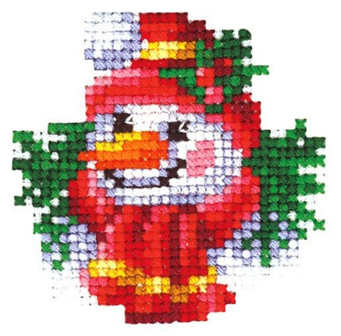 Siuvinėjimo rinkinys Christmas Toys Snowman SANN-19 - kaSiulai.lt
